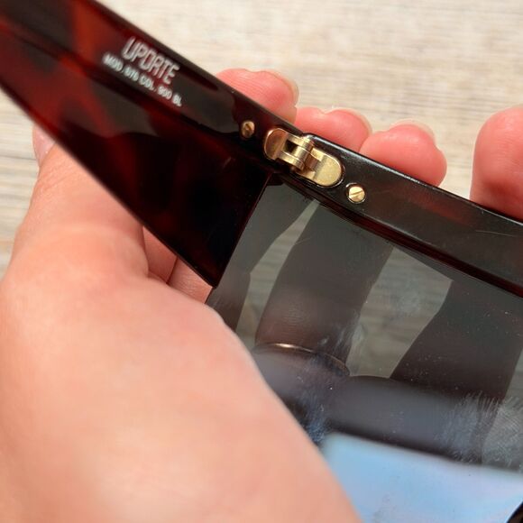 Vintage Gianni Versace Shield Sunglasses Blue Visor 1990s Y2K MOD 676 COL 900 BL main image 14